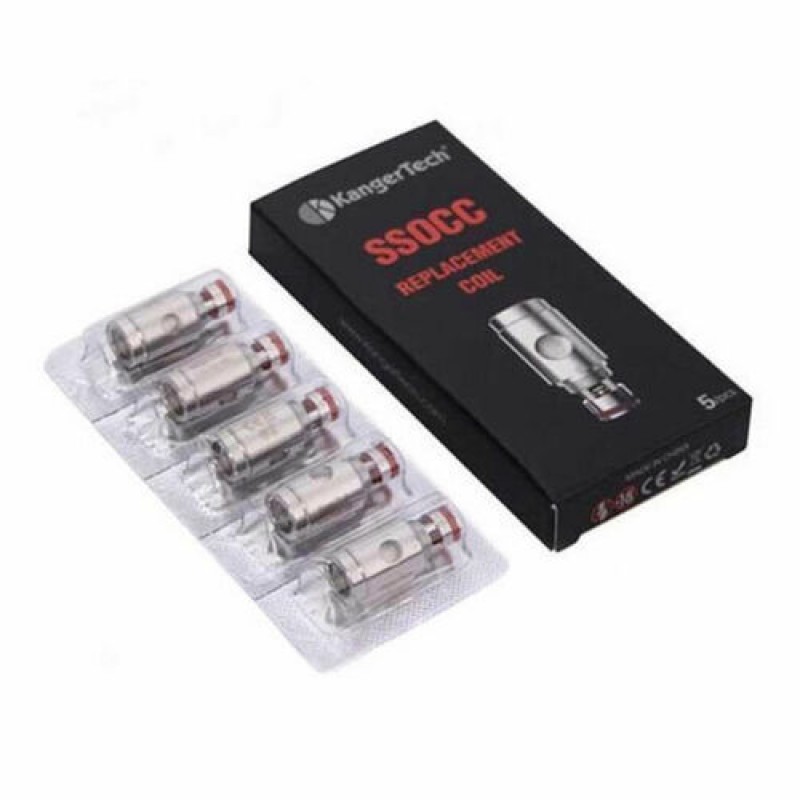 KangerTech SSOCC Coils - V2 Upgraded (Larger) - 5 Pack