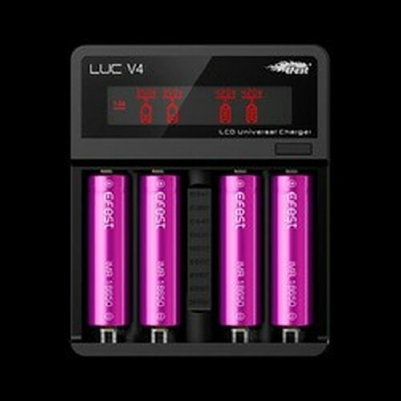 EFEST LUC V4 - 4 Bay Intelligent Charger