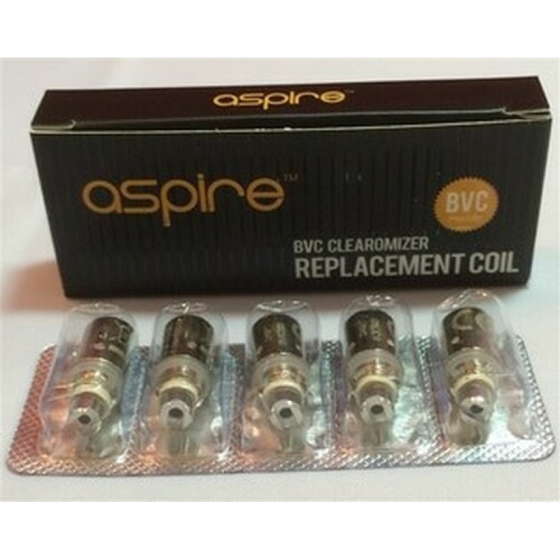 Aspire BVC Coils - 5 Pack - (Not for Nautilus)